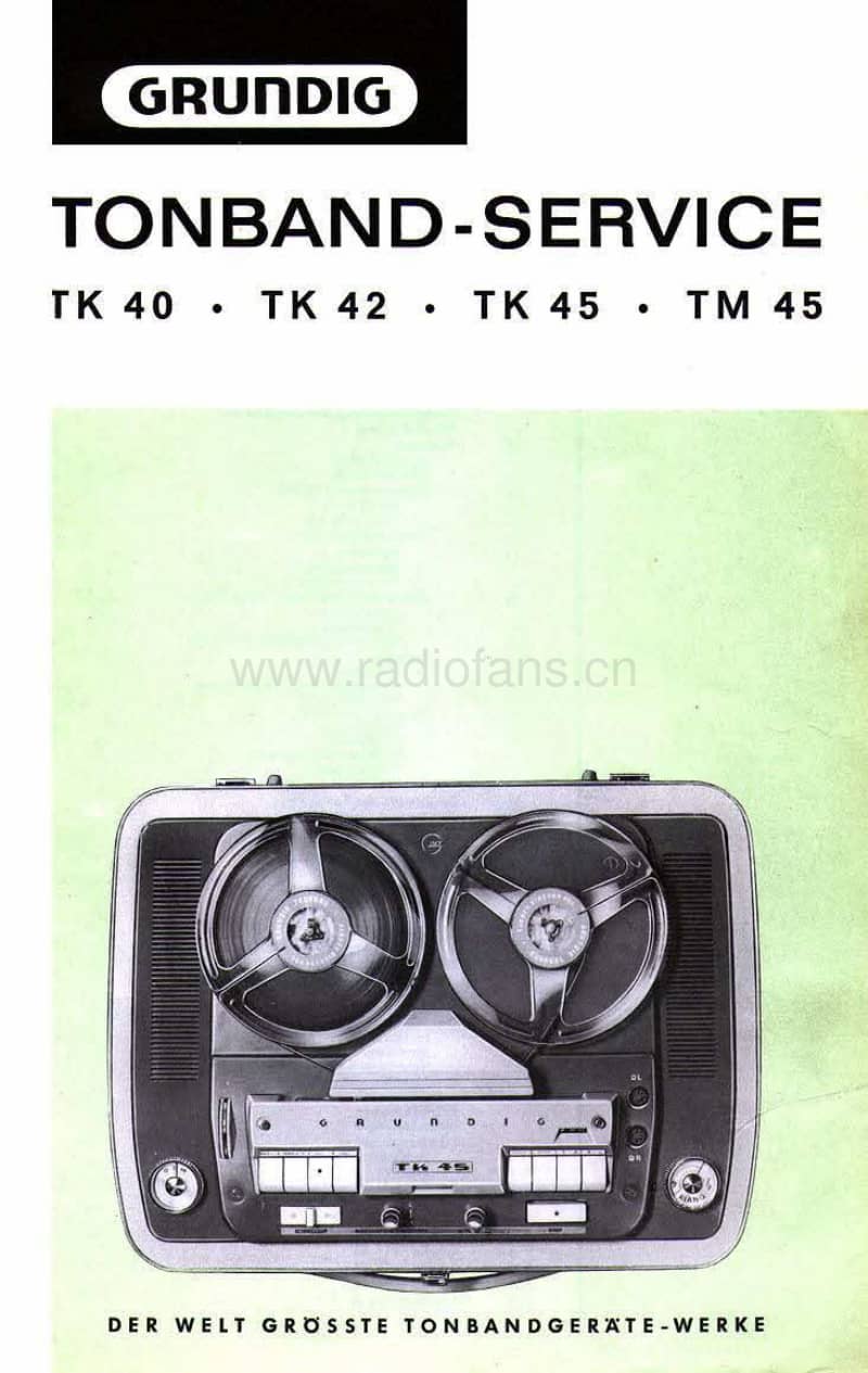 Grundig-TK-45-Service-Manual电路原理图.pdf_第1页