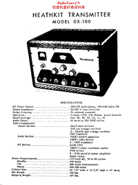 Heathkit-DX-100-Assembly-Manual电路原理图.pdf