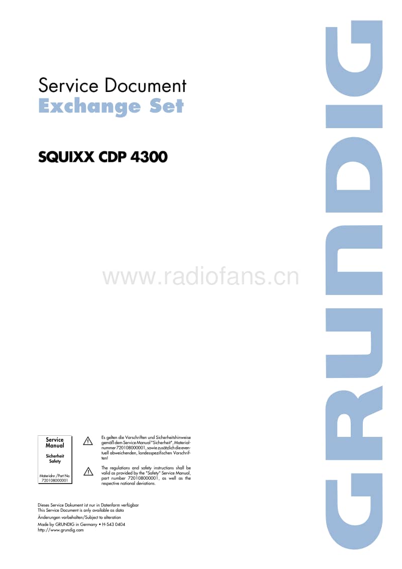 Grundig-SQUIXX-CDP-4300-Service-Manual电路原理图.pdf_第1页