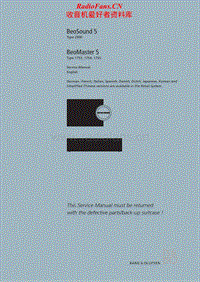 Bang-Olufsen-Beosound_5-Service-Manual电路原理图.pdf