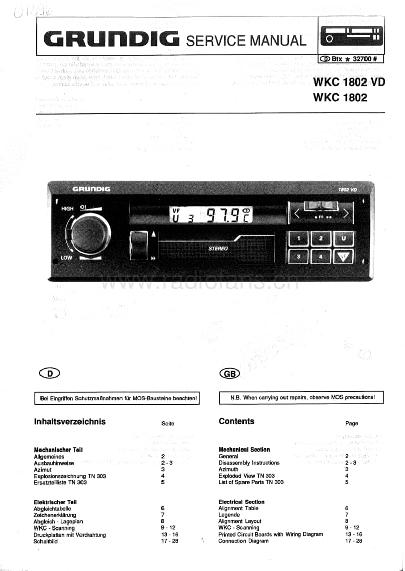 Grundig-WKC-1802-Schematic电路原理图.pdf_第1页