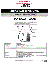 Jvc-HANCX-77-Service-Manual电路原理图.pdf