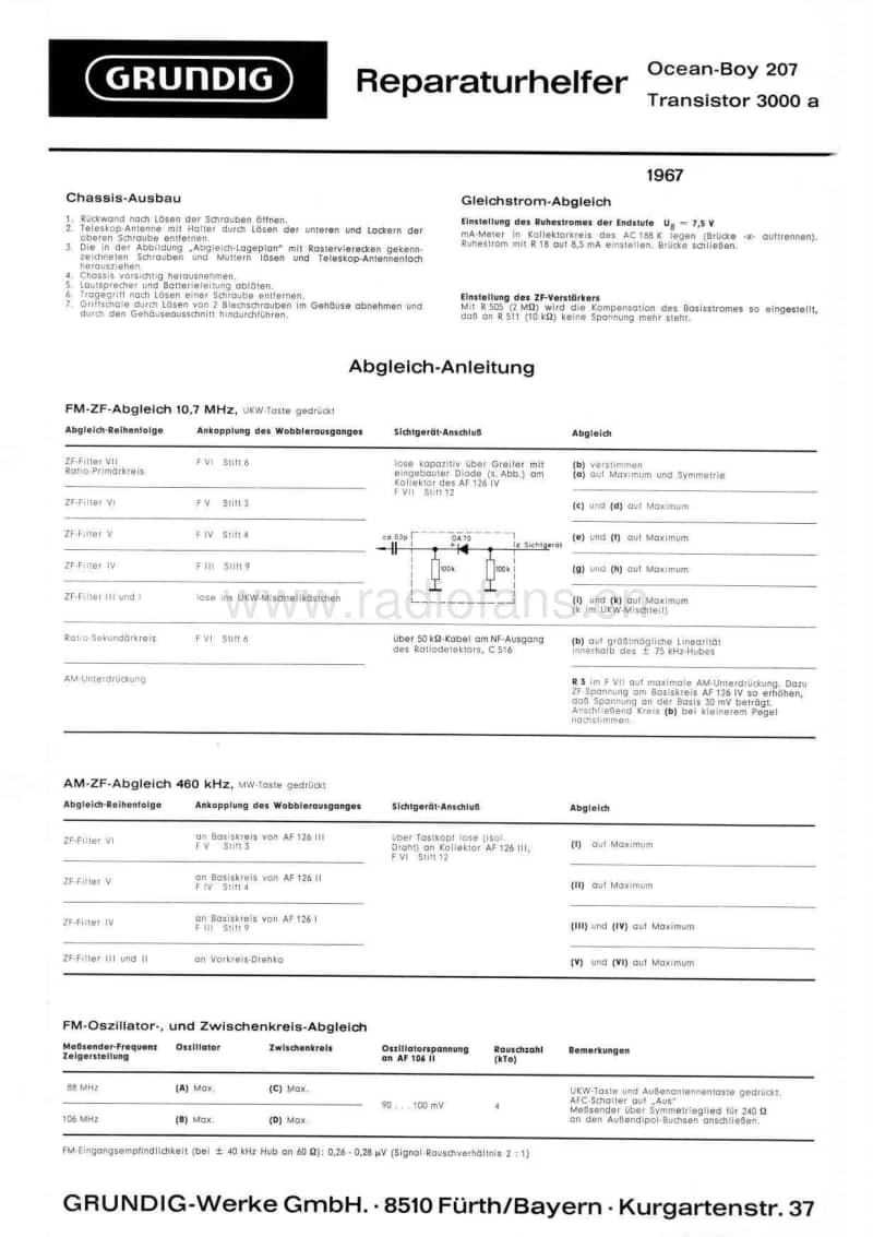 Grundig-Transistor-3000-A-Service-Manual电路原理图.pdf_第1页