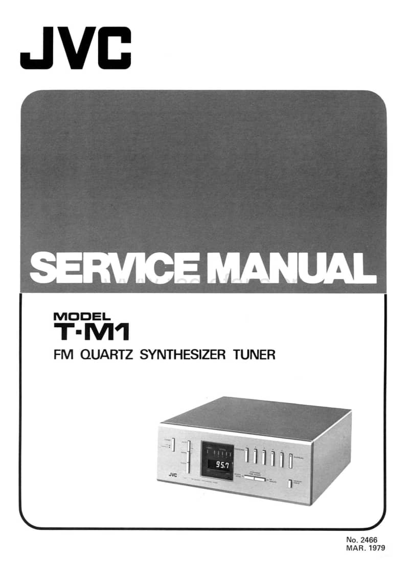 Jvc-TM-1-Service-Manual电路原理图.pdf_第1页
