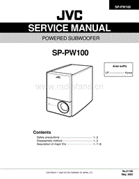 Jvc-SPPW-100-Service-Manual电路原理图.pdf