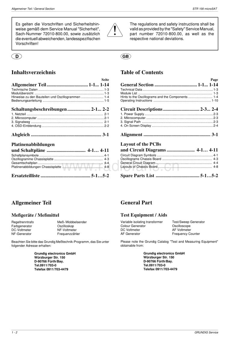 Grundig-STR-100-Service-Manual电路原理图.pdf_第2页