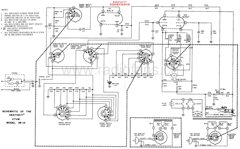 Heathkit-IM-18-Schematic电路原理图.pdf_第1页
