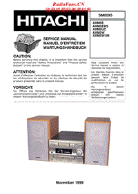 Hitachi-AX-M5-E-Service-Manual电路原理图.pdf