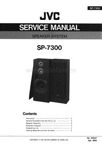 Jvc-SP-7300-Service-Manual电路原理图.pdf