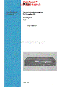Braun-Regie-550-D-Service-Manual电路原理图.pdf