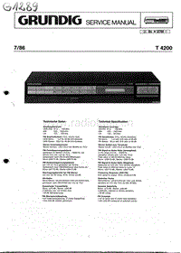 Grundig-T-4200-Service-Manual电路原理图.pdf
