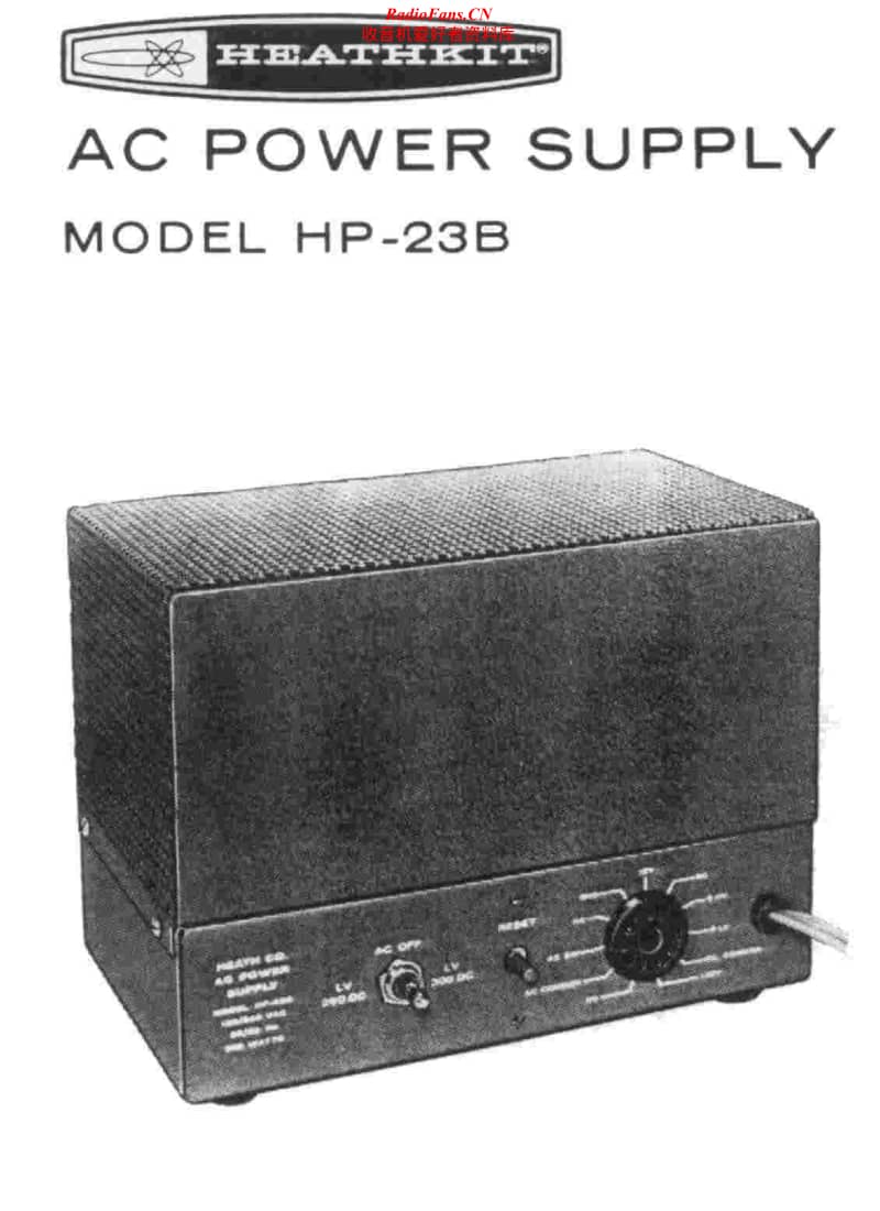 Heathkit-HP-23B-User-Manual电路原理图.pdf_第1页