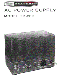 Heathkit-HP-23B-User-Manual电路原理图.pdf