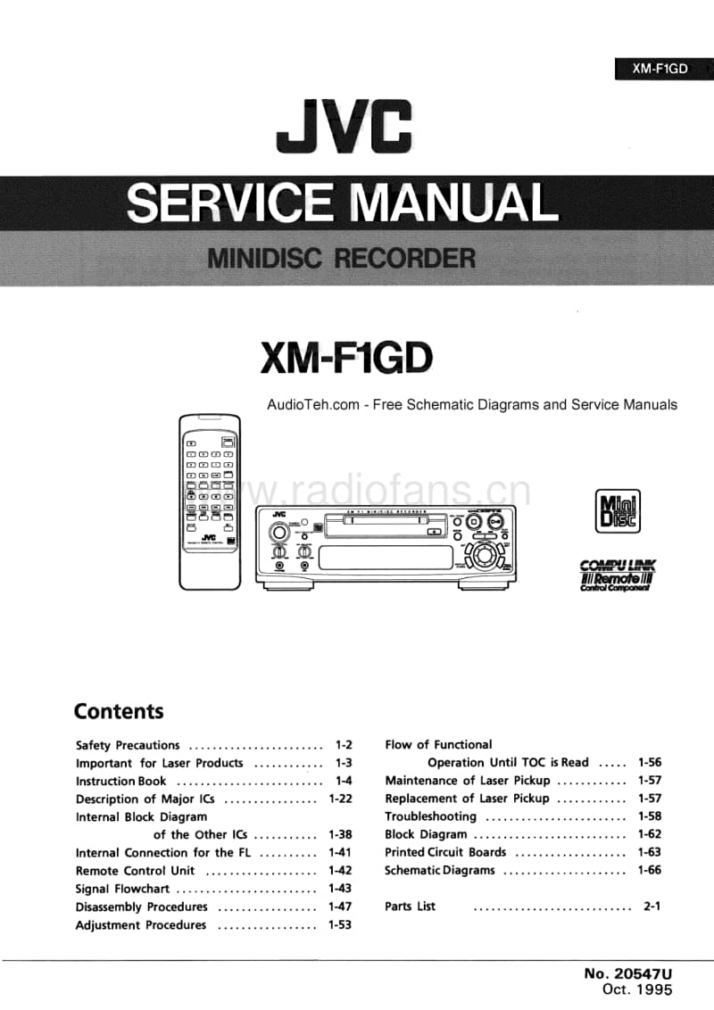 Jvc-XMF-1-GD-Service-Manual电路原理图.pdf_第1页