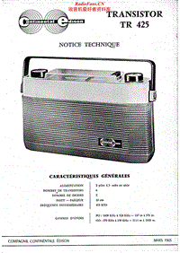 Continental-Edison-TR-425-Schematic电路原理图.pdf