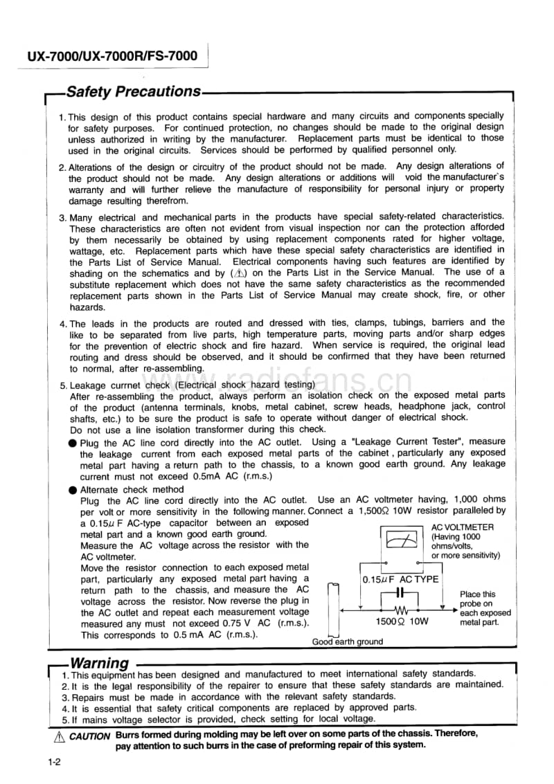 Jvc-UX-7000-Service-Manual电路原理图.pdf_第2页