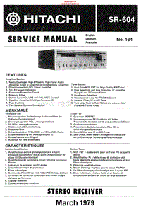 Hitachi-SR-604-Service-Manual电路原理图.pdf