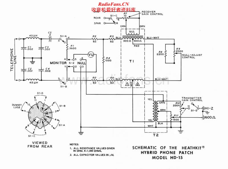 Heathkit-HD-15-Schematic-Manual电路原理图.pdf_第1页