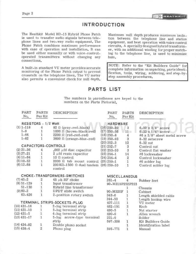 Heathkit-HD-15-Schematic-Manual电路原理图.pdf_第3页