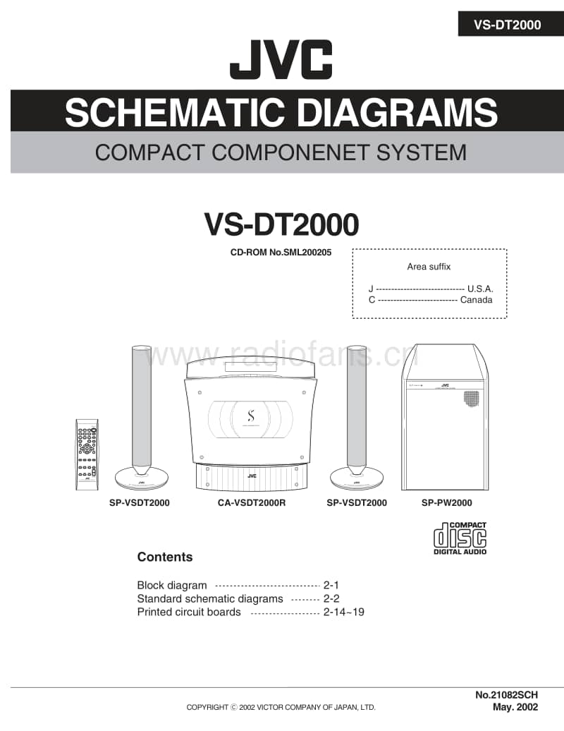 Jvc-VSDT-2000-Schematic电路原理图.pdf_第1页