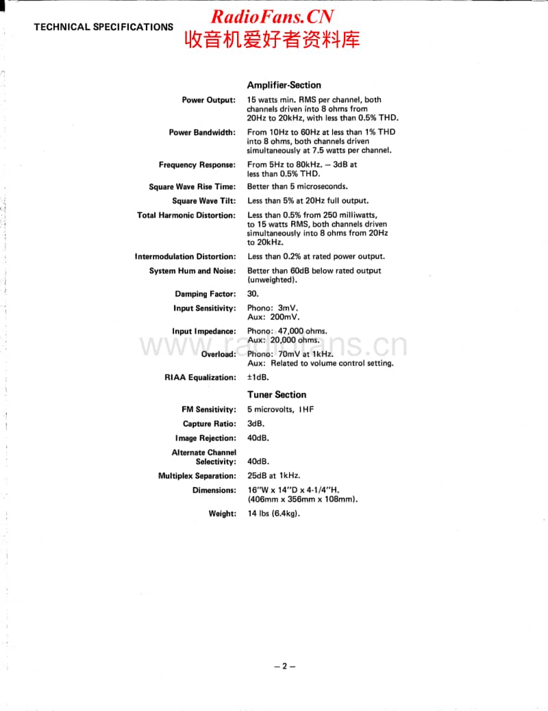 Harman-Kardon-230-E-Service-Manual电路原理图.pdf_第2页