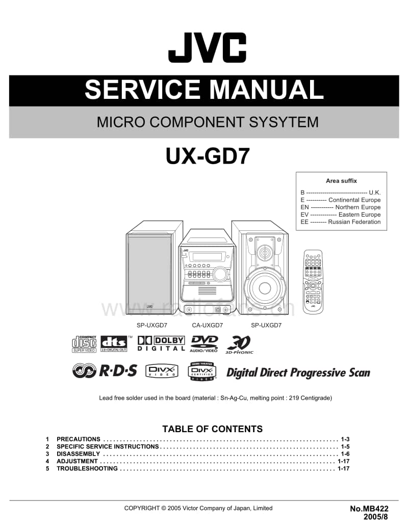 Jvc-UXGD-7-Service-Manual电路原理图.pdf_第2页