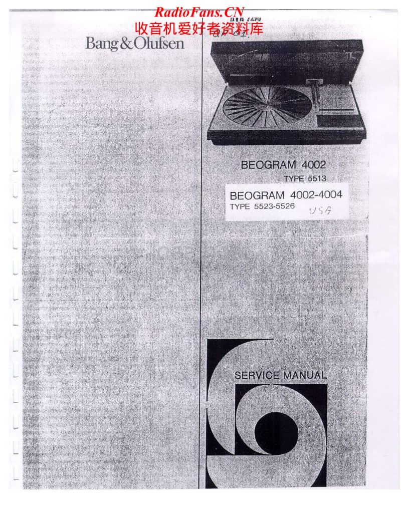 Bang-Olufsen-Beogram_4002-Service-Manual-2电路原理图.pdf_第1页