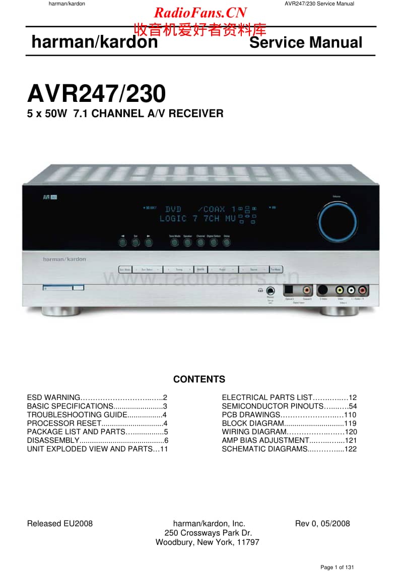Harman-Kardon-AVR-247-230-Service-Manual电路原理图.pdf_第1页