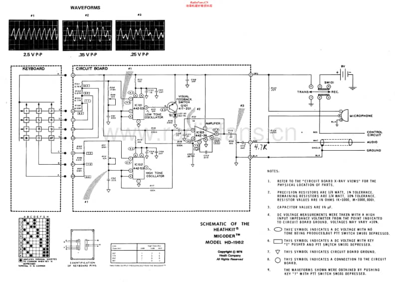Heathkit-HD-1982-Schematic电路原理图.pdf_第1页