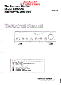 Harman-Kardon-HK-6500-Service-Manual电路原理图.pdf