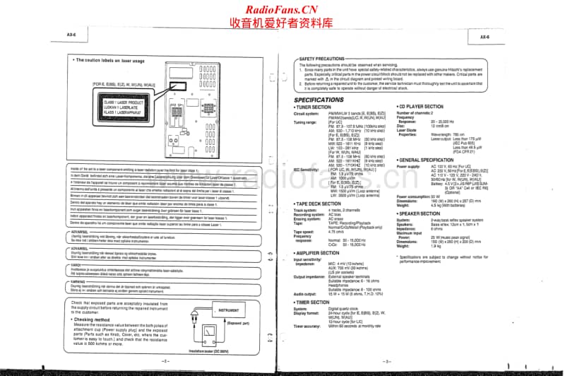 Hitachi-AX-6-Service-Manual电路原理图.pdf_第2页