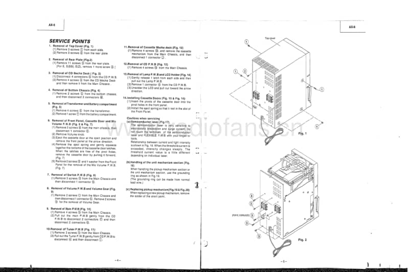 Hitachi-AX-6-Service-Manual电路原理图.pdf_第3页