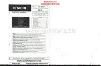 Hitachi-AX-6-Service-Manual电路原理图.pdf