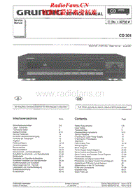Grundig-CD-301-Service-Manual电路原理图.pdf