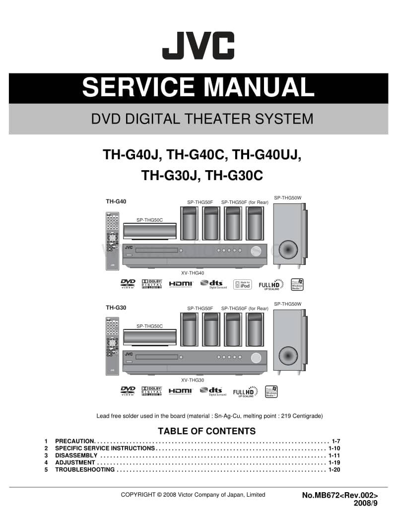 Jvc-THG-40-Service-Manual电路原理图.pdf_第1页