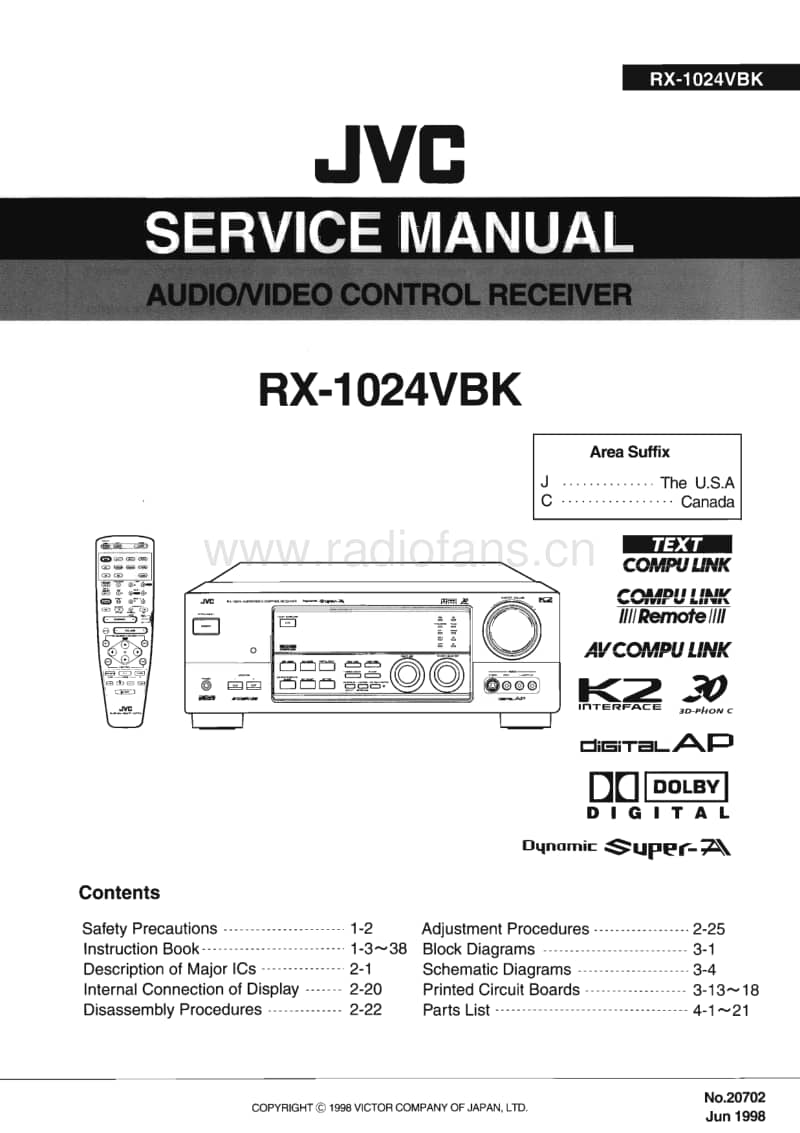Jvc-RX-1024-VBK-Service-Manual电路原理图.pdf_第1页