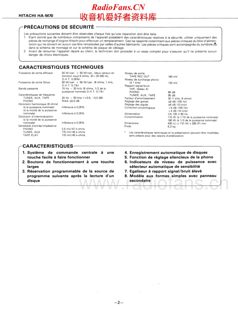 Hitachi-HAM-70-Service-Manual电路原理图.pdf_第2页