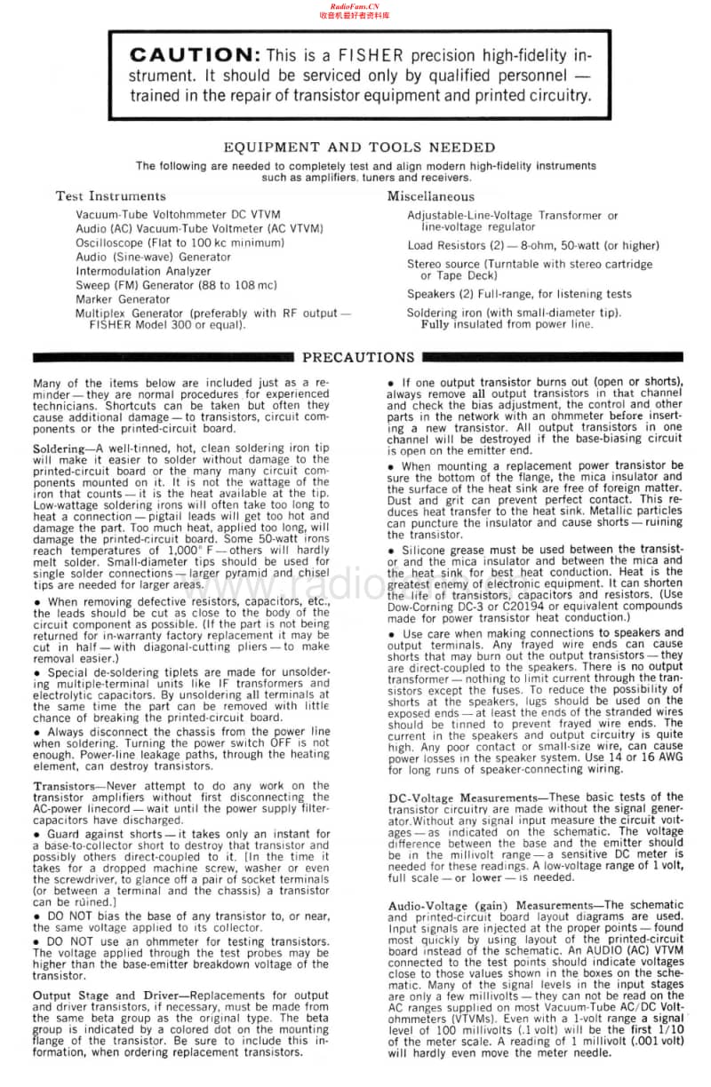 Fisher-440-T-Service-Manual电路原理图.pdf_第2页