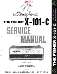 Fisher-X-101-C-Service-Manual电路原理图.pdf