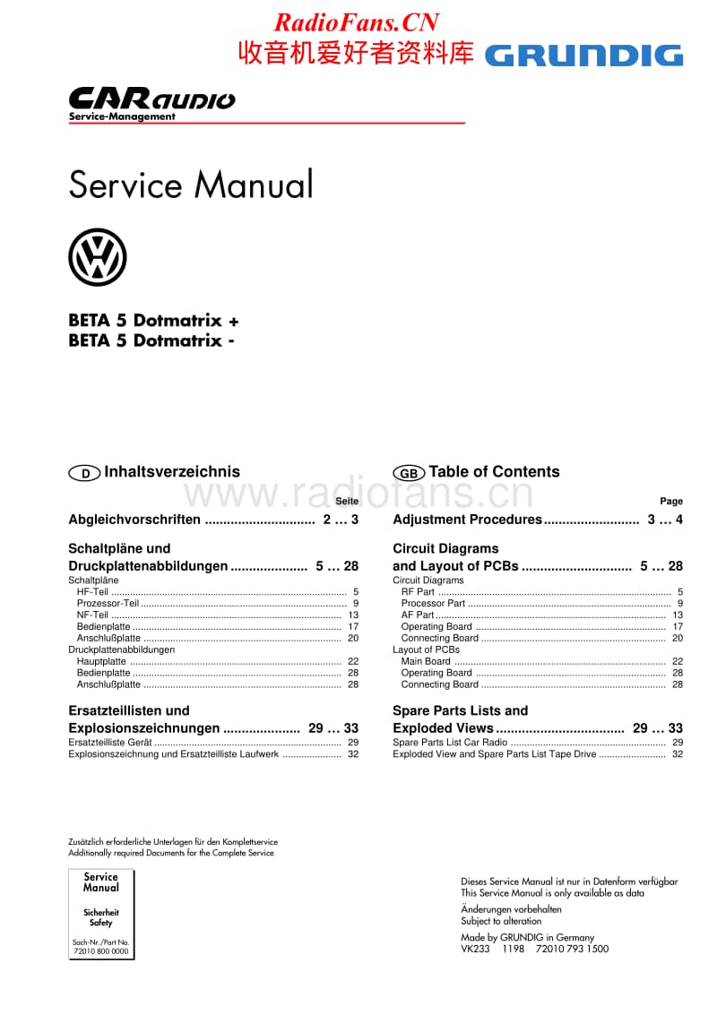 Grundig-BETA-5-Service-Manual电路原理图.pdf_第1页