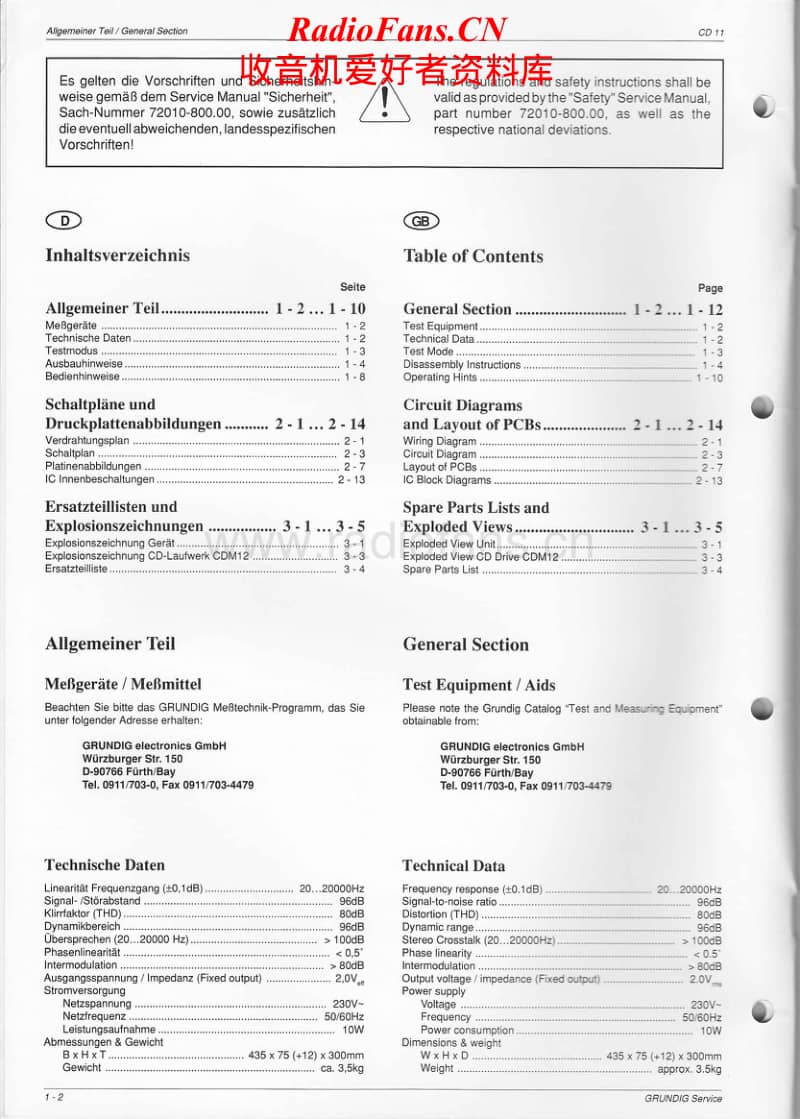 Grundig-CD-11-Service-Manual电路原理图.pdf_第2页