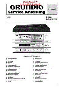 Grundig-CC-520-CC-530-Service-Manual电路原理图.pdf