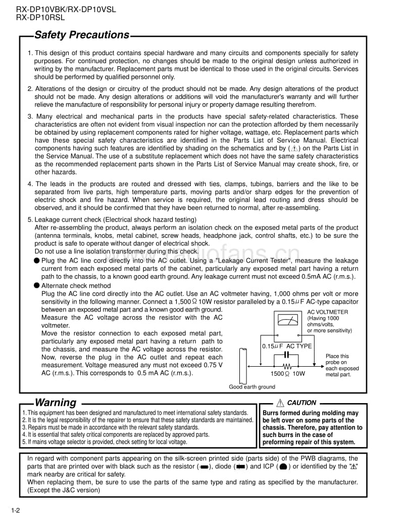 Jvc-RXDP-10-RSL-Service-Manual电路原理图.pdf_第2页