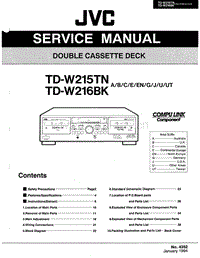 Jvc-TDW-216-BK-Service-Manual电路原理图.pdf