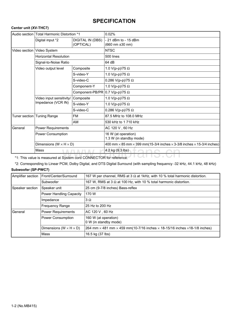 Jvc-THC-7-Service-Manual电路原理图.pdf_第2页