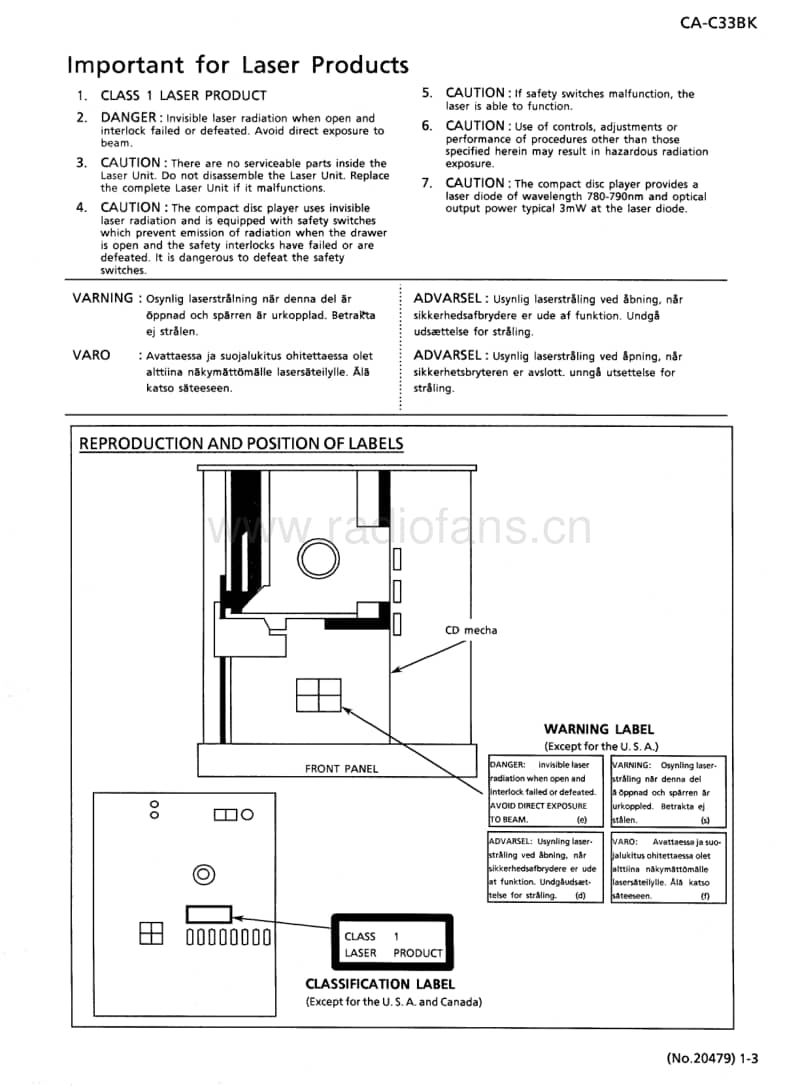 Jvc-CAC-33-BK-Service-Manual电路原理图.pdf_第3页