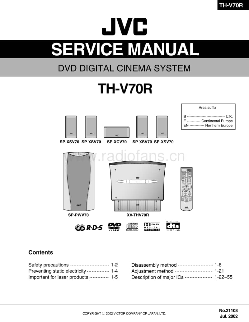 Jvc-THV-70-R-Service-Manual电路原理图.pdf_第1页