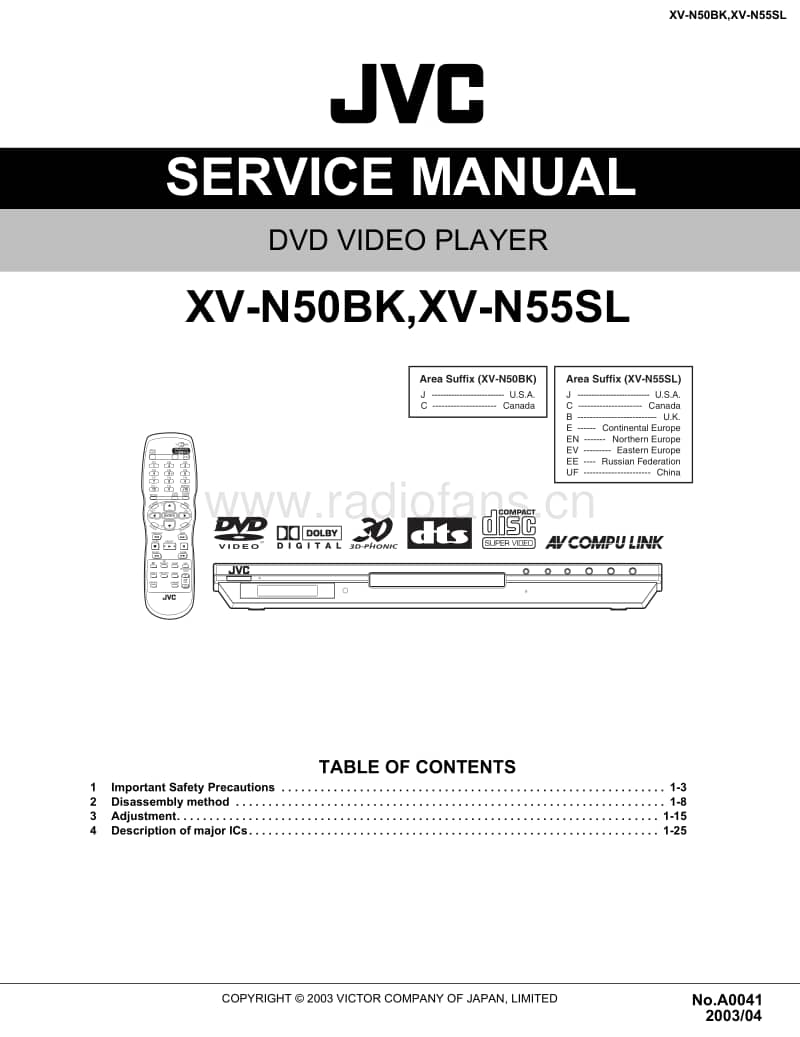Jvc-XVN-55-SL-Service-Manual电路原理图.pdf_第1页