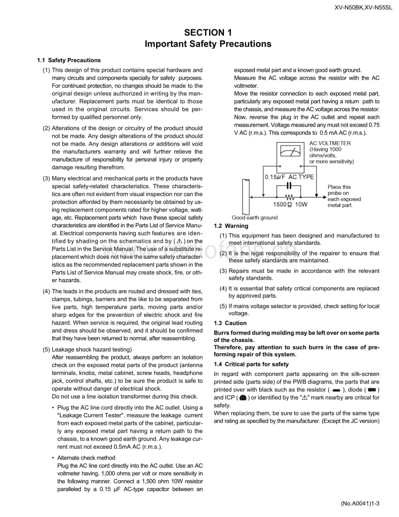 Jvc-XVN-55-SL-Service-Manual电路原理图.pdf_第3页