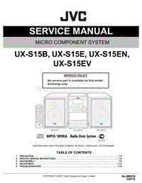 Jvc-UXS-15-Service-Manual电路原理图.pdf